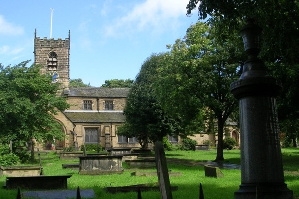 Photo 6"x4" St John's Church - Church Lane, Kirkheaton Cockley Hill c2008
