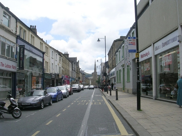 Photo 6"x4" Cross Church Street - Kirkgate Huddersfield c2008