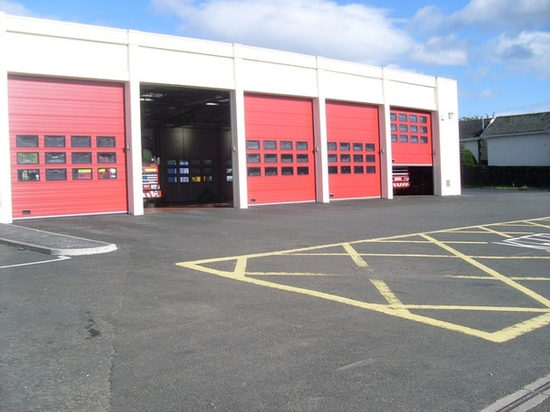 Photo 6"x4" Clydebank Fire Station Bearsden c2008