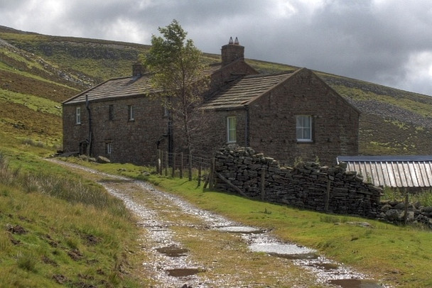 Photo 6"x4" Whin Hall Gunnerside c2008