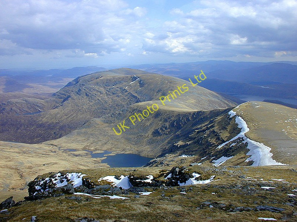 Photo 6"x4" View south east from Sgurr Mor Sgurr M\u00f2r c2004