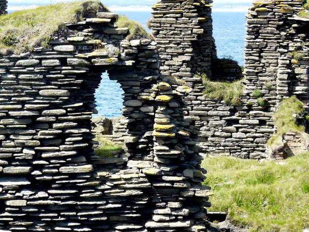 Photo 6"x4" Castle Sinclair at Girnigoe Noss\/ND3754 c2008 P1