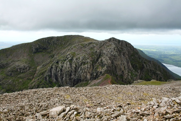 Photo 6"x4" Symonds Knott, Broad Stand and Sca Fell Wasdale Head\/NY1808 c2008