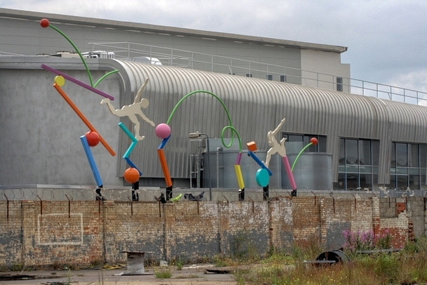 Photo 6"x4" Public Artwork at Middlesbrough College Middlesbrough c2008