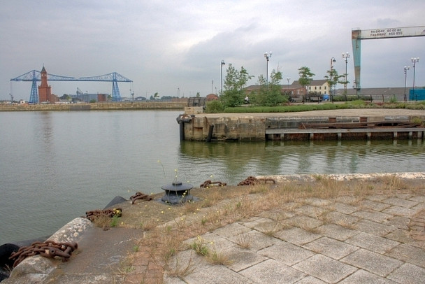 Photo 6"x4" Entrance to Middlesbrough Docks Middlesbrough c2008