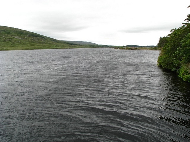 Photo 6"x4" Loch Gleann Bheatha (Lough Beagh) Church Hill\/C0615 c2008