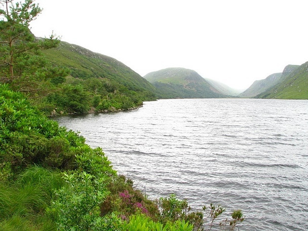 Photo 6"x4" Loch Gleann Bheatha (Lough Beagh) Church Hill\/C0615 c2008 P2
