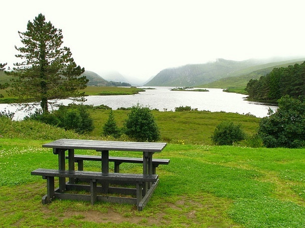 Photo 6"x4" Loch Gleann Bheatha (Lough Beagh) Creeslough c2008