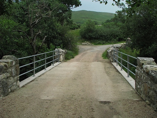 Photo 6"x4" Bridge near Dunlewy Money Beg c2008