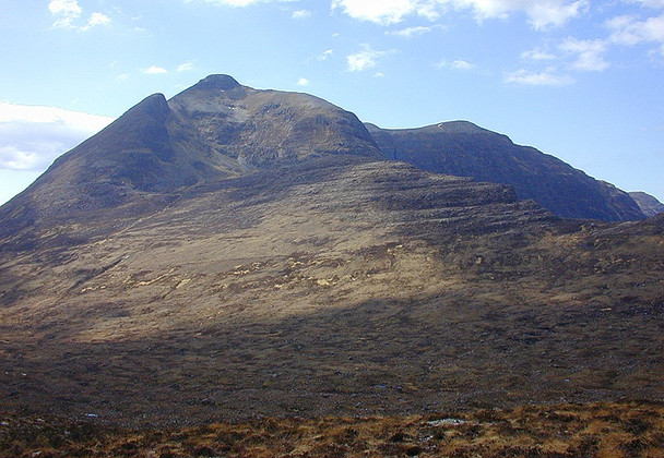 Photo 6"x4" View towards Beinn Damh NA Mulcaneann c2001