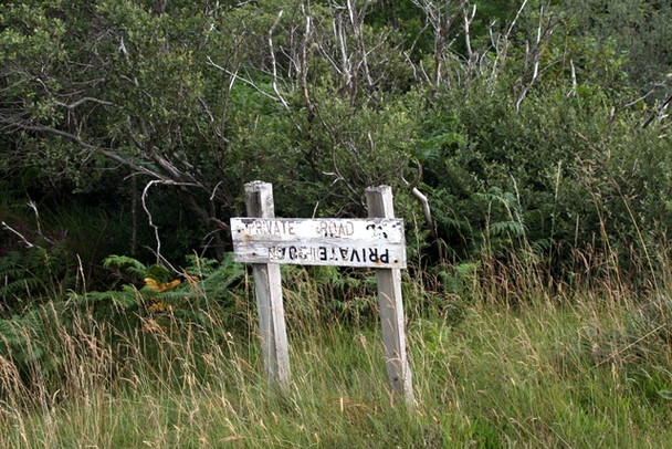 Photo 6"x4" Private Road ! Lochinver\/NC0922 c2008