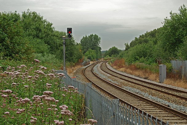 Photo 6"x4" Railway line near St Helens St Helens\/SJ5095 c2008