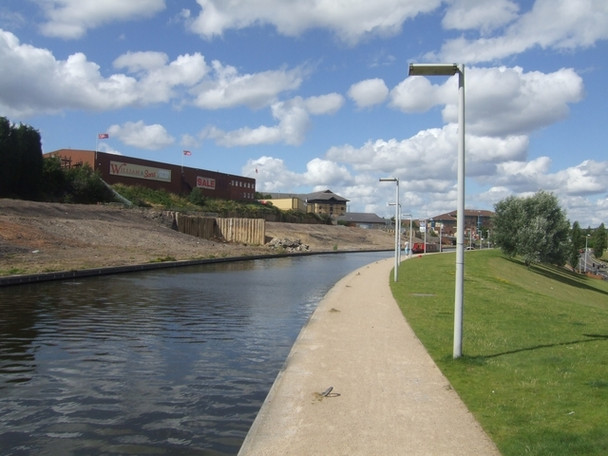 Photo 6"x4" Dudley No 1 Canal - Moorings next to Merry Hill Waterfront Brierley Hill\/SO9286 c2008