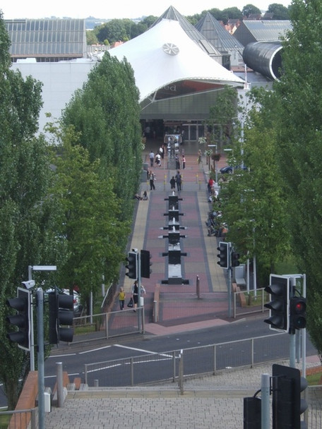 Photo 6"x4" A flight of locks at Merry Hill Centre Brierley Hill\/SO9286 c2008