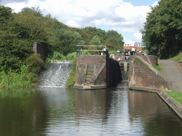 Photo 6"x4" Dudley No 1 Canal - Delph Lock No 4 Brierley Hill\/SO9286 c2008