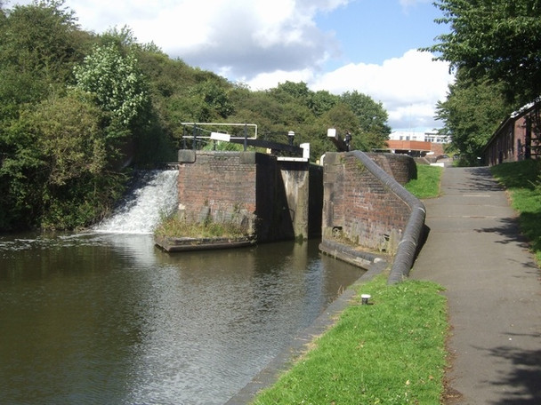 Photo 6"x4" Dudley No 1 Canal - Delph Lock No 3 Brierley Hill\/SO9286 c2008
