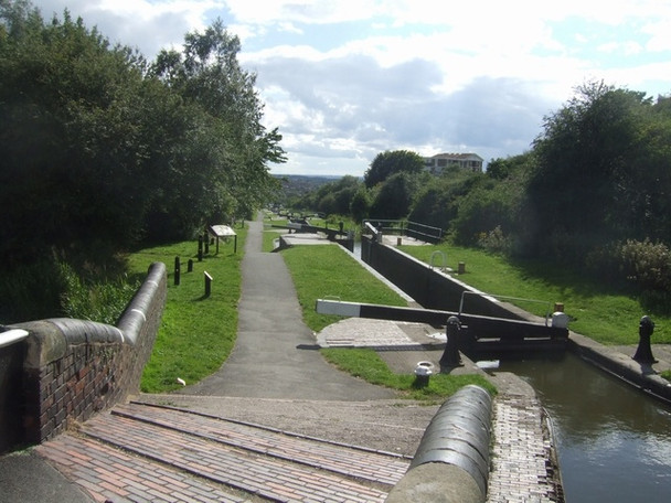Photo 6"x4" Dudley No 1 Canal - Delph Lock No 2 Brierley Hill\/SO9286 c2008
