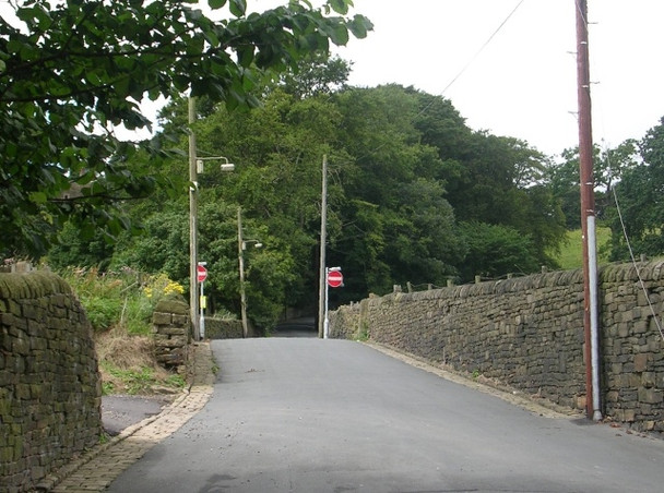 Photo 6"x4" Whitty Lane - Burnley Road Sowerby Bridge c2008