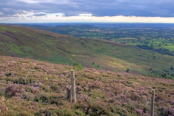 Photo 6"x4" View from the Drove Road Over Silton c2008