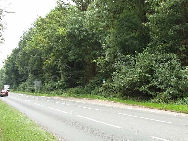 Photo 6"x4" Bus stop on the A40 by Potkiln Lane Wilton Park\/SU9690 c2008