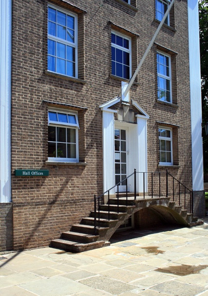 Photo 6"x4" Entrance to The Lincoln Hall Hall Office Beeston\/SK5236 c2008