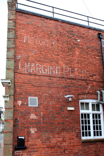Photo 6"x4" Very Faded Sign Beeston\/SK5236 c2008