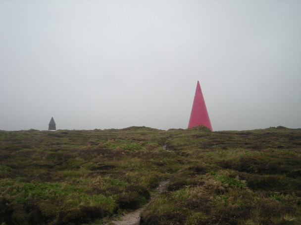 Photo 6"x4" Navigation Markers at Gwennap Head Porthgwarra c2008