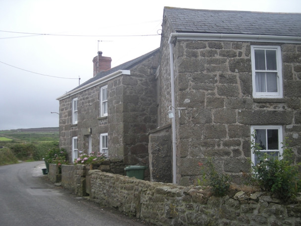 Photo 6"x4" Houses at Morvah Morvah c2008