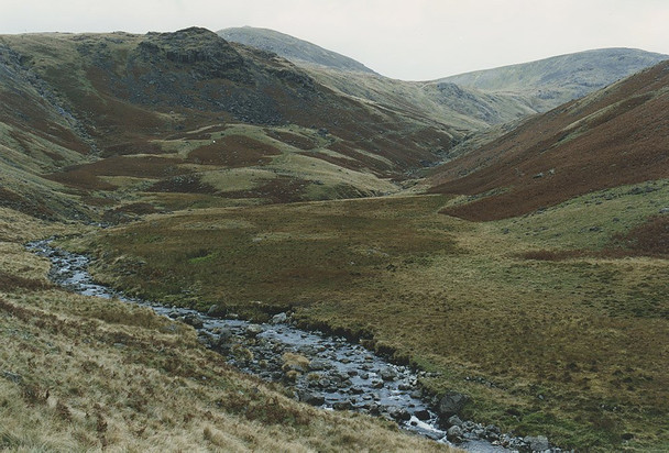 Photo 6"x4" Nether Beck valley Wasdale Head\/NY1808 c1991
