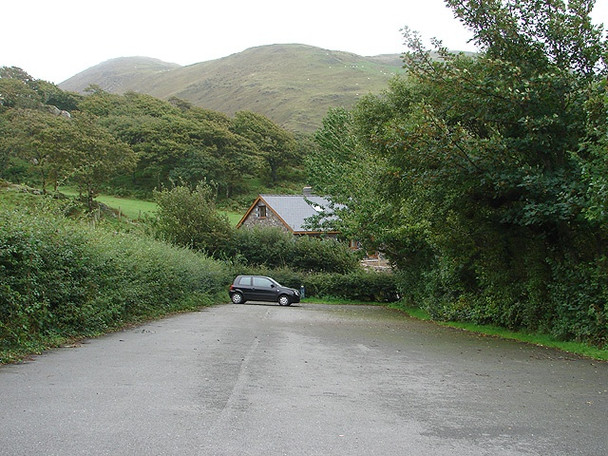 Photo 6"x4" Car Park in Snowdonia Penhelig c2006