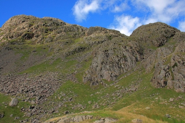 Photo 6"x4" Ill Crag from Cockly Pike Broad Crag c2008