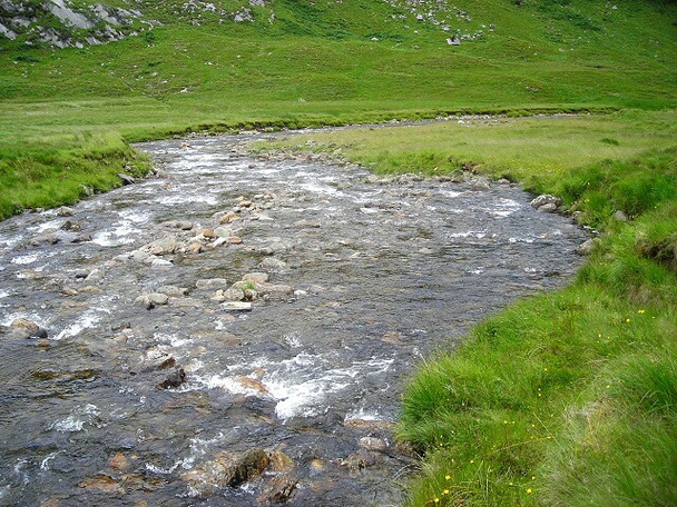 Photo 6"x4" Allt Coire Giubhsachan Steall c2008