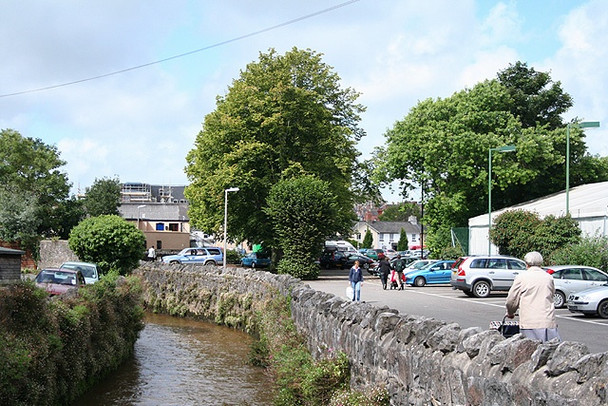 Photo 6"x4" Newton Abbot: the river Lemon Newton Abbot c2008