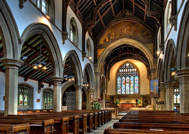 Photo 6"x4" St Michael and All Angel's Church, Haworth Haworth c2008