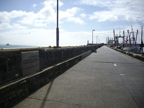 Photo 6"x4" The North Pier, Newlyn Harbour Newlyn c2008