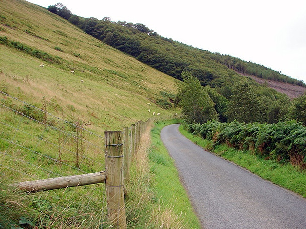 Photo 6"x4" The lane from Aberffrwd to the A4120 Aberffrwd\/SN6878 c2008