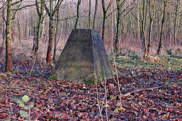 Photo 6"x4" Capped Mine Shaft - Gin Pit Tyldesley c2005