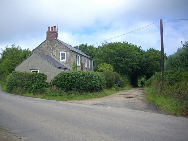 Photo 6"x4" The track to Holy Vale Hugh Town c2008