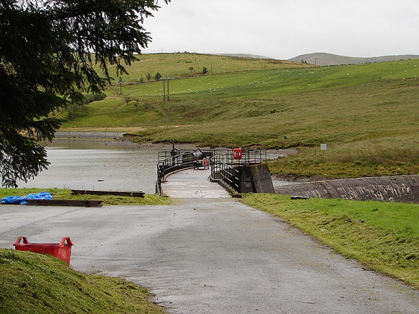 Photo 6"x4" Dinas Reservoir Ponterwyd c2008