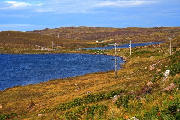Photo 6"x4" Loch a' Mheallain Polbain c2008