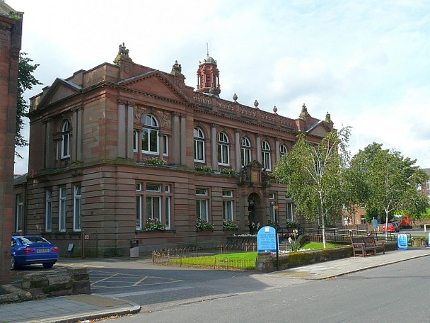 Photo 6"x4" Ewart Library, Catherine Street, Dumfries Dumfries c2008