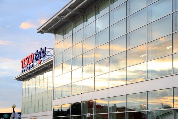 Photo 6"x4" Reflecting on a Retail Giant Long Eaton c2008
