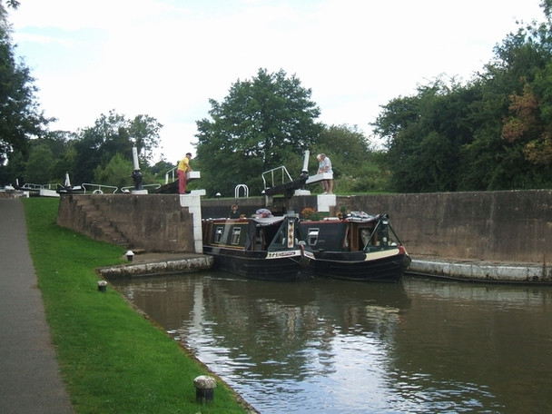 Photo 6"x4" Grand Union Canal - Lock No 44 Budbrooke c2008