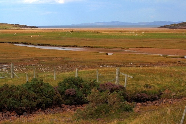 Photo 6"x4" View of Achnahaird Bay at Low Tide Brae of Achnahaird c2008 P1