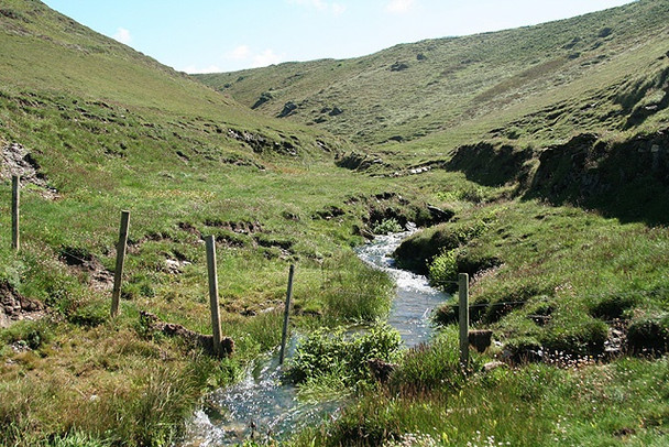 Photo 6"x4" St Teath: stream Dannonchapel c2008