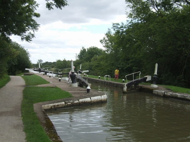 Photo 6"x4" Grand Union Canal - Lock No. 37 Budbrooke c2008