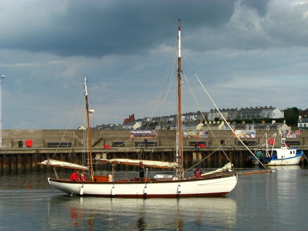 Photo 6"x4" The 'Morna' in Bangor harbour Bangor\/J5081 c2008
