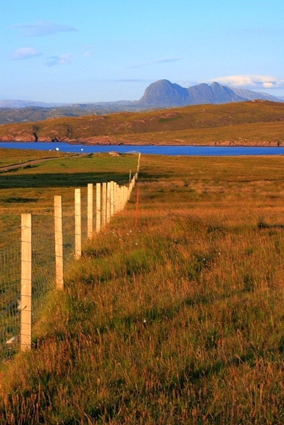 Photo 6"x4" Fence, Tigh Beag Brae of Achnahaird c2008