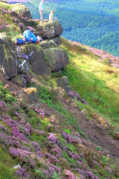 Photo 6"x4" Descending Carlton Bank Carlton in Cleveland c2008