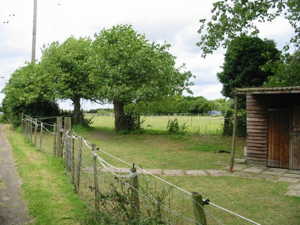 Photo 6"x4" Paddock to NE of footpath between A258 and Dover Road Sandwich c2008